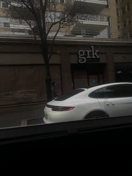white car
